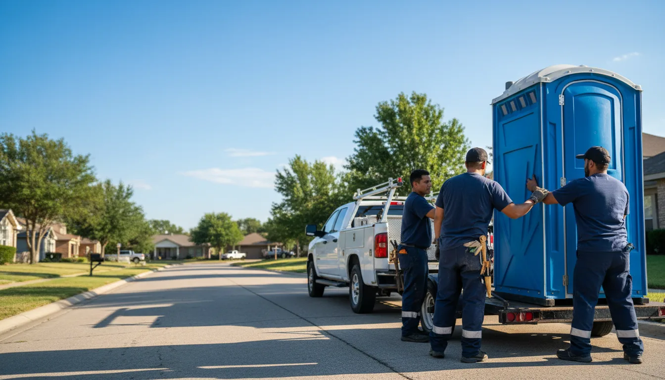 Portable Toilet Rental in Aledo, IL near me